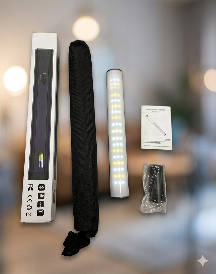 RL30X RGB Tube Light – Professional Creative Lighting for Photography and Video Production