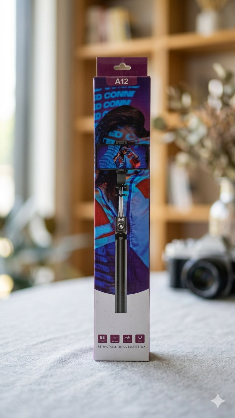 A12 Selfie Stick Tripod
