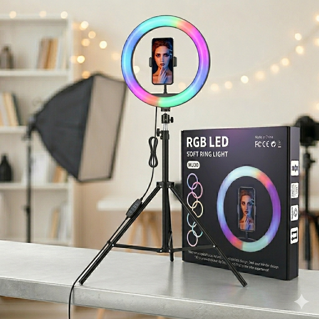 RGB 12-Inch Ring Light