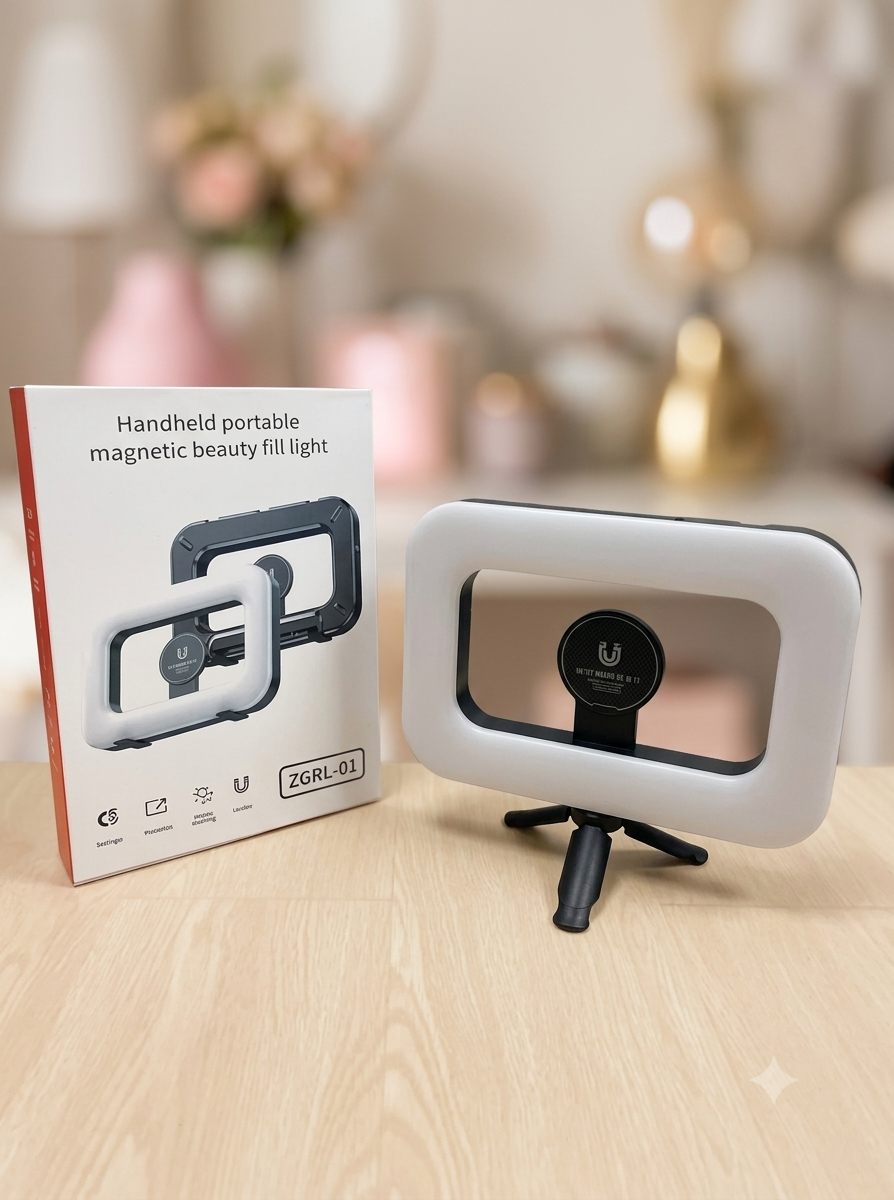 ZGRL01 RGB Magnetic Influencer Light – Professional Mobile Lighting for Creators