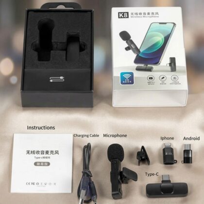 K8 3-in-1 Wireless Microphone